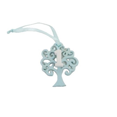 ALBERO LEGNO H.5XP.4 CM. CELESTE GESSETTO 1